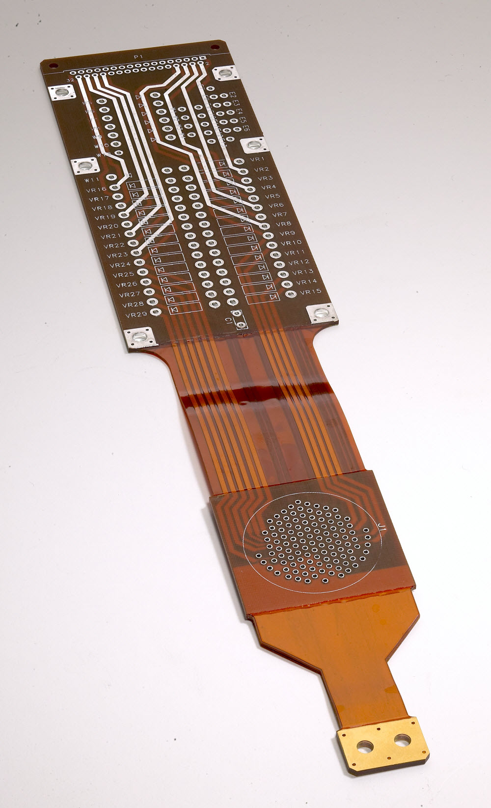 6 Layer 2 Layer Flex PCB With Stiffener By Rigiflex Technology